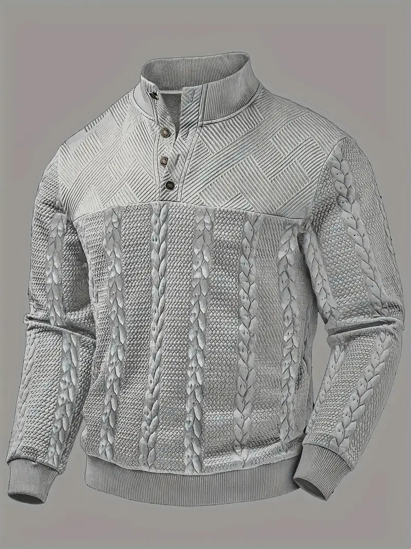 Dawson | Long Sleeve Sweater With Striped
