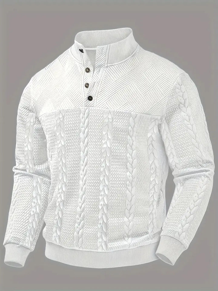 Dawson | Long Sleeve Sweater With Striped