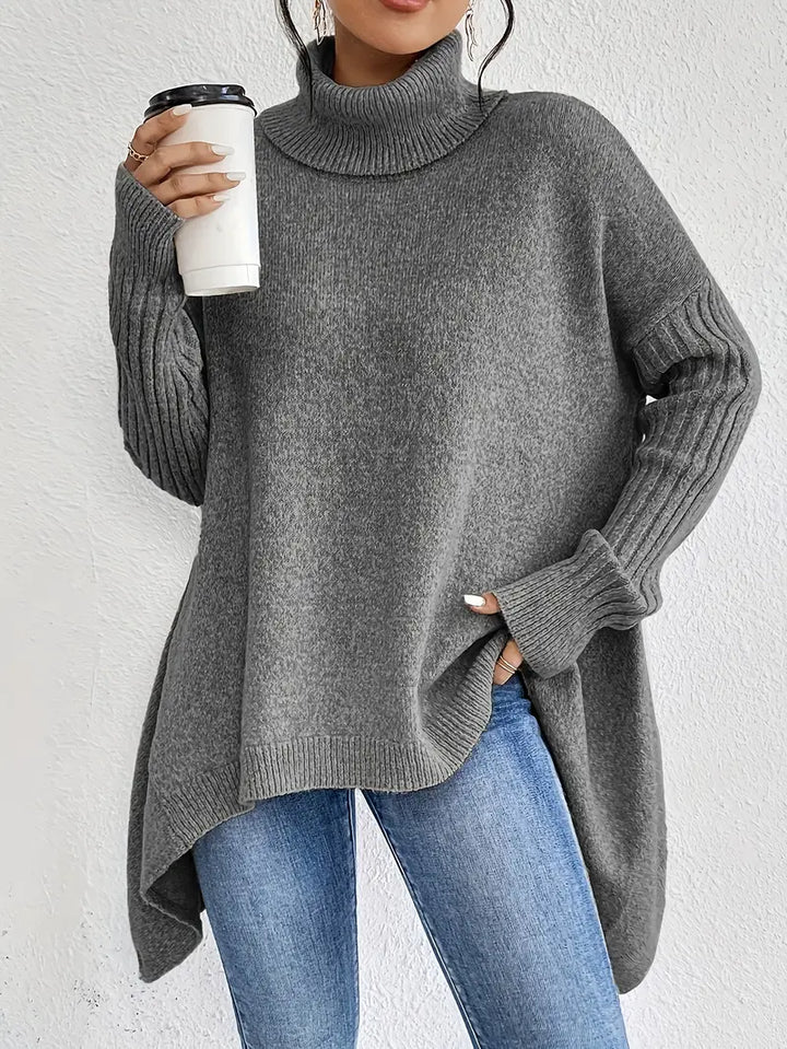Evelienne | Elegant Long Turtleneck Sweater