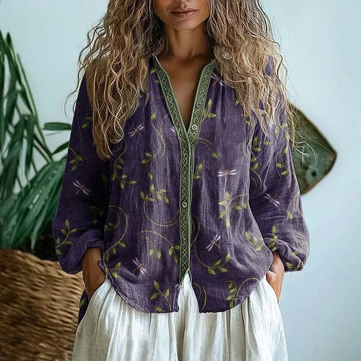 Ferelinne | Chic Printed Blouse for Everyday Style