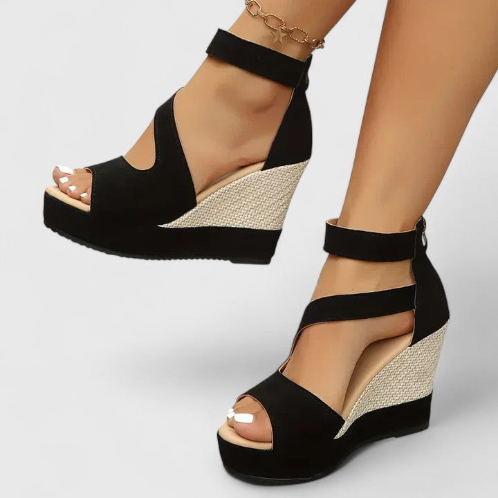 Blyss Orthopedic Wedge Sandals – All-Day Comfort and Support