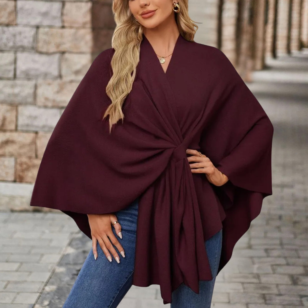 Corviellea Chic & Elegant Poncho - Effortless Style with Sophisticated Comfort