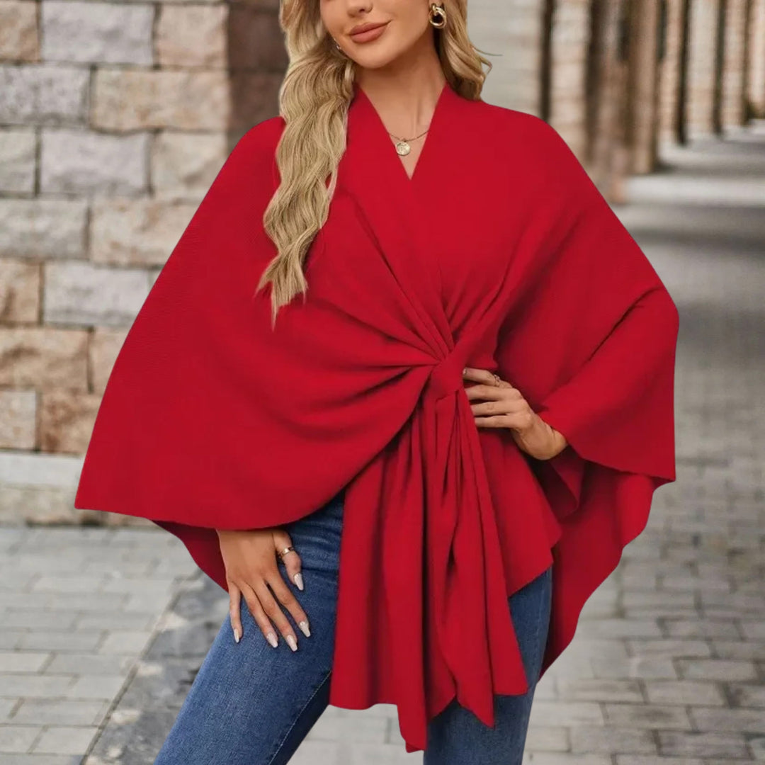 Corviellea Chic & Elegant Poncho - Effortless Style with Sophisticated Comfort