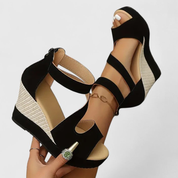 Blyss Orthopedic Wedge Sandals – All-Day Comfort and Support