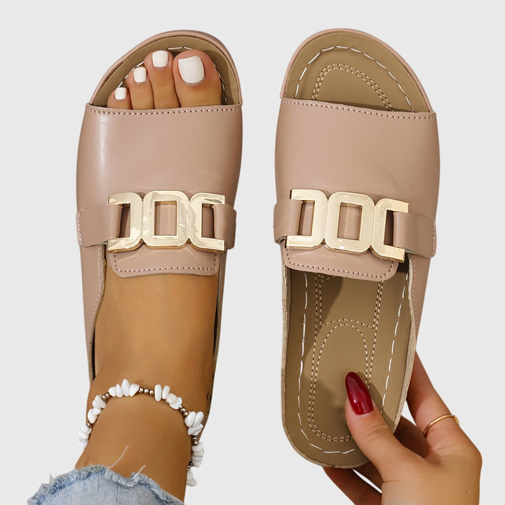 Camilla - Sleek & Comfy Buckle Sandals