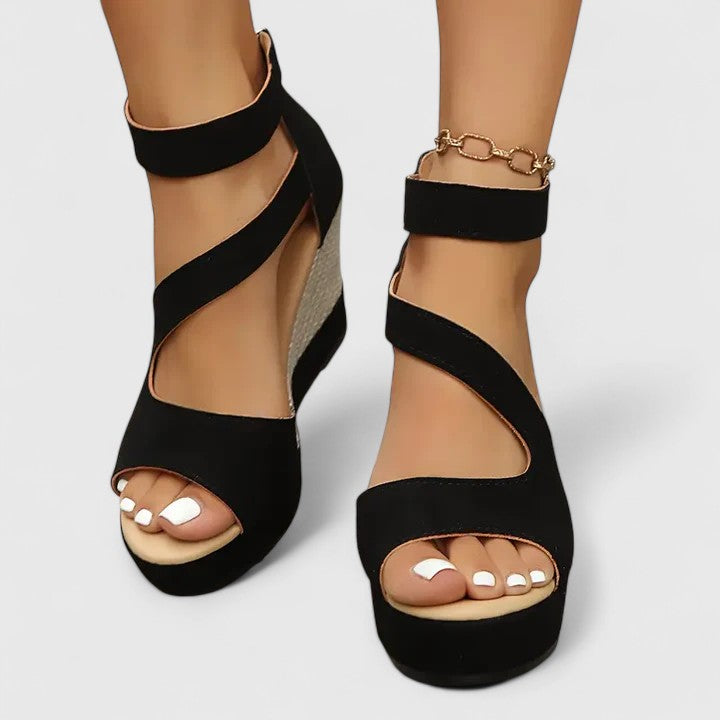 Blyss Orthopedic Wedge Sandals – All-Day Comfort and Support