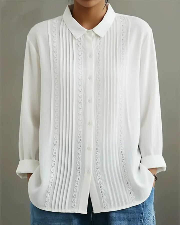 Patchessa | Exquisite Patchwork Blouse for Elegant, Timeless Style