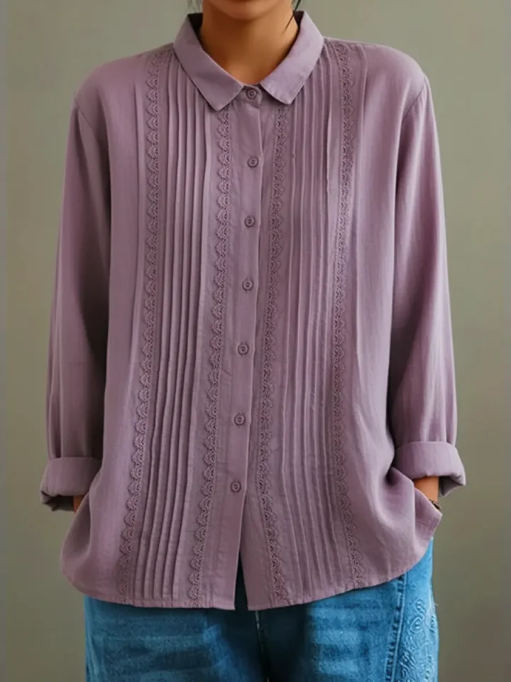 Patchessa | Exquisite Patchwork Blouse for Elegant, Timeless Style