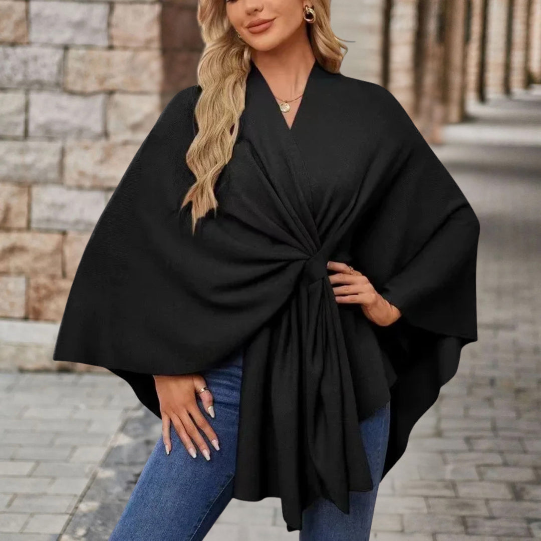Corviellea Chic & Elegant Poncho - Effortless Style with Sophisticated Comfort