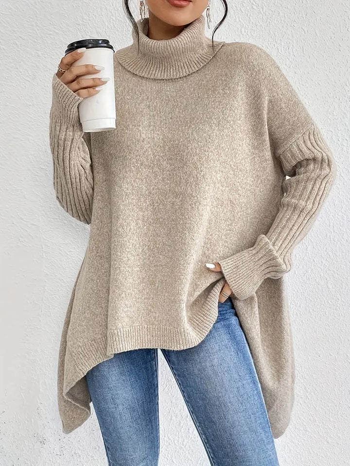 Evelienne | Elegant Long Turtleneck Sweater