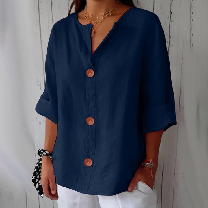 Irelie Relaxed Timeless Blouse — Effortless Everyday Chic
