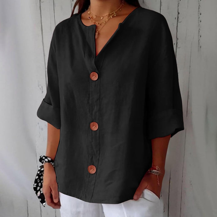 Irelie Relaxed Timeless Blouse — Effortless Everyday Chic