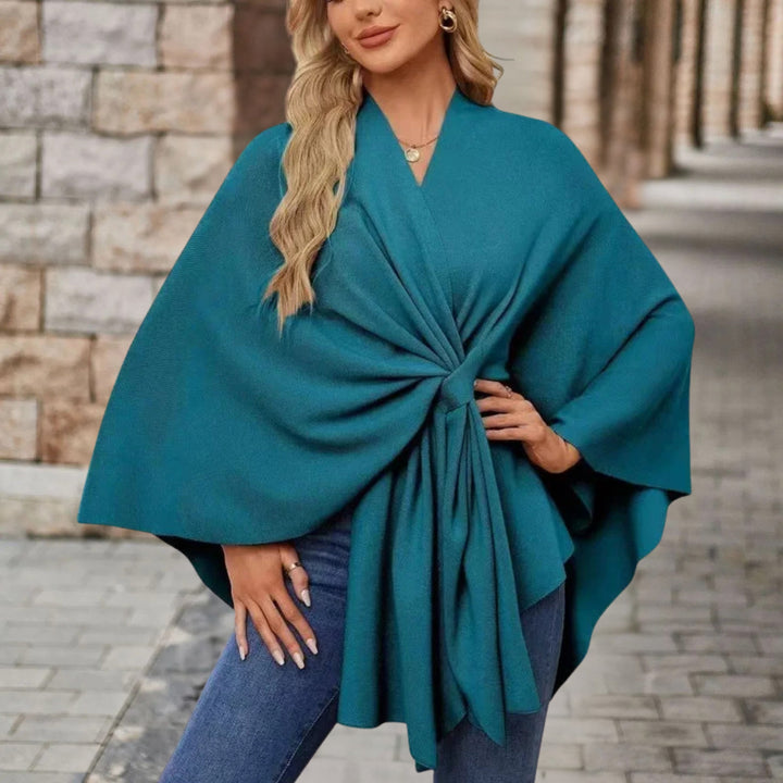 Corviellea Chic & Elegant Poncho - Effortless Style with Sophisticated Comfort
