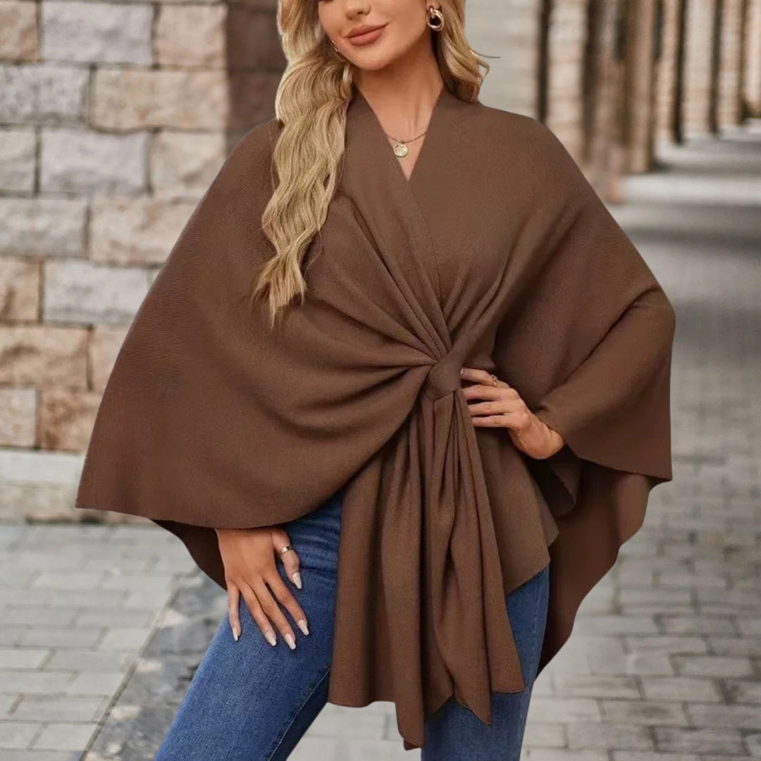 Corviellea Chic & Elegant Poncho - Effortless Style with Sophisticated Comfort