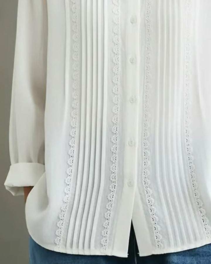 Patchessa | Exquisite Patchwork Blouse for Elegant, Timeless Style