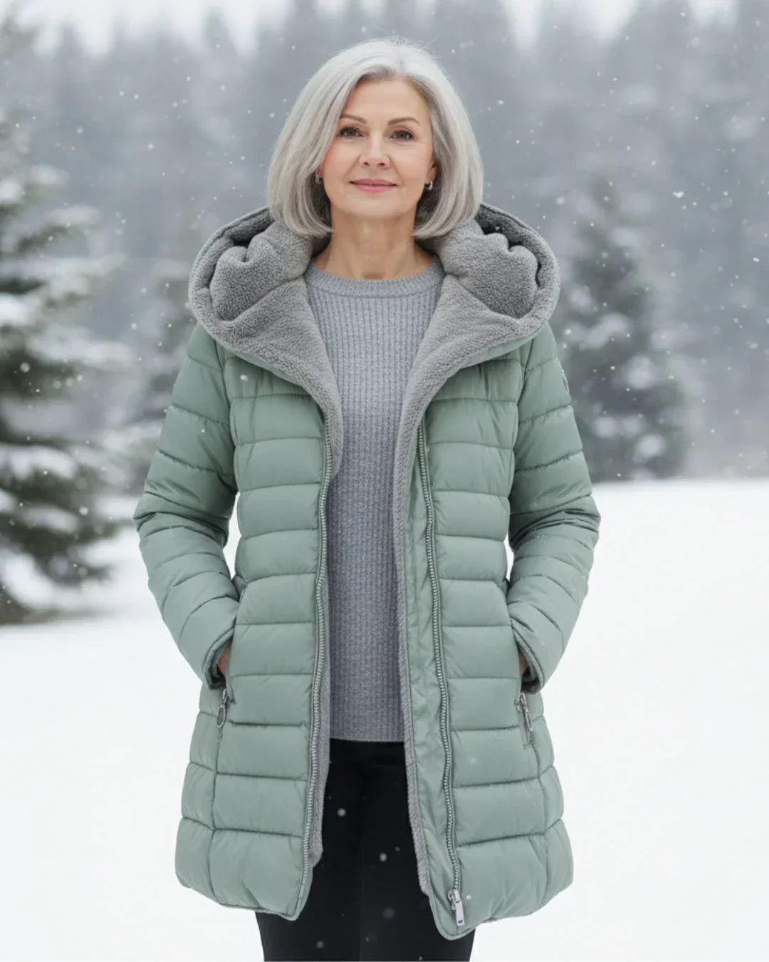 Olivia | Quilted Winter Coat