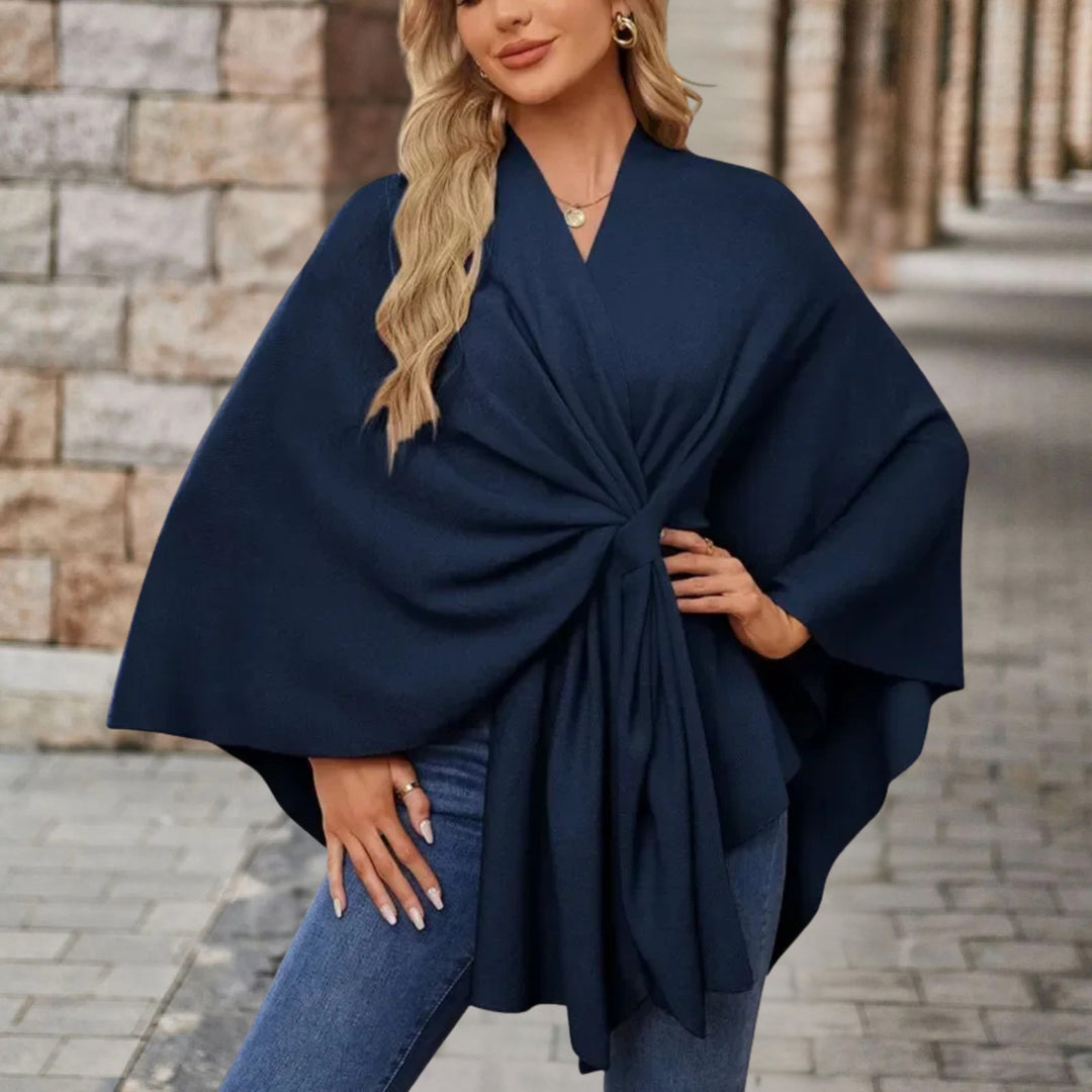 Corviellea Chic & Elegant Poncho - Effortless Style with Sophisticated Comfort