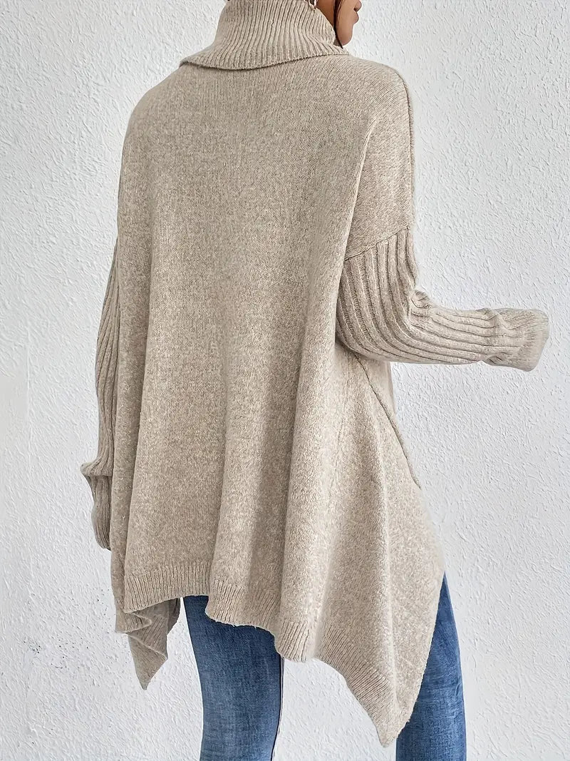 Evelienne | Elegant Long Turtleneck Sweater