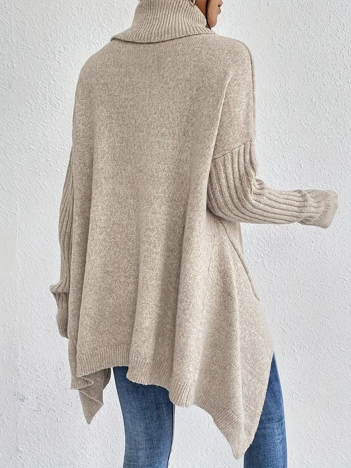 Evelienne | Elegant Long Turtleneck Sweater