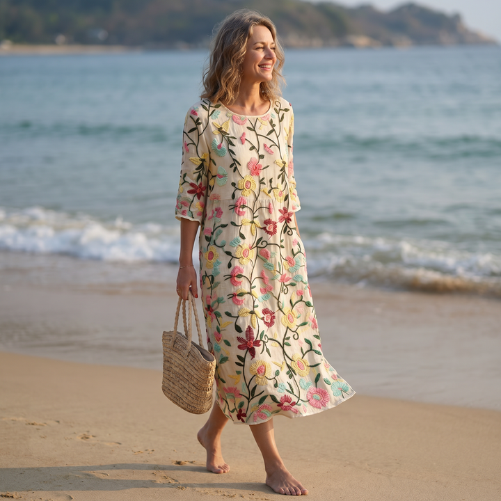 Erica | Elegant Floral Dress