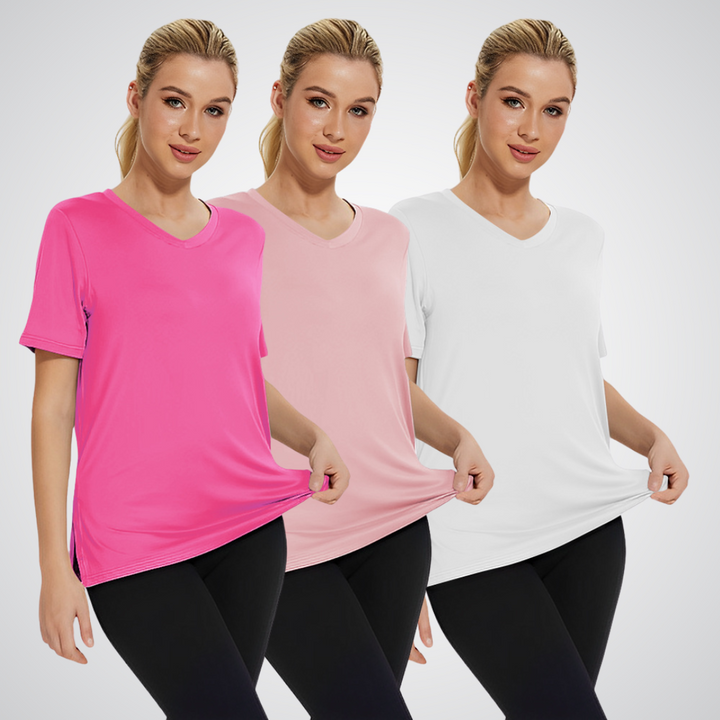 Selvica Casual Loose-Fit Tees 3-Pack