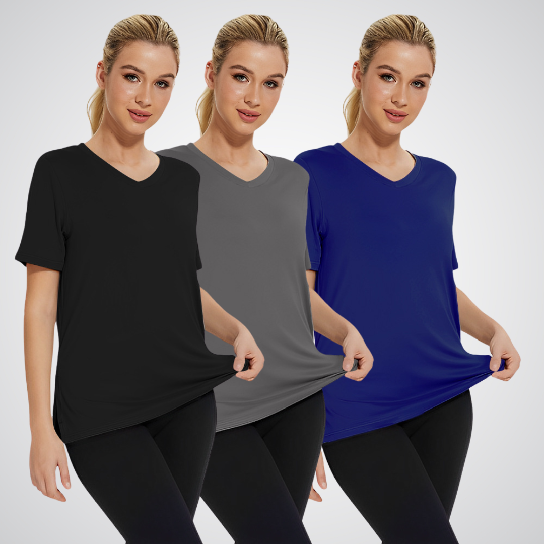 Selvica Casual Loose-Fit Tees 3-Pack