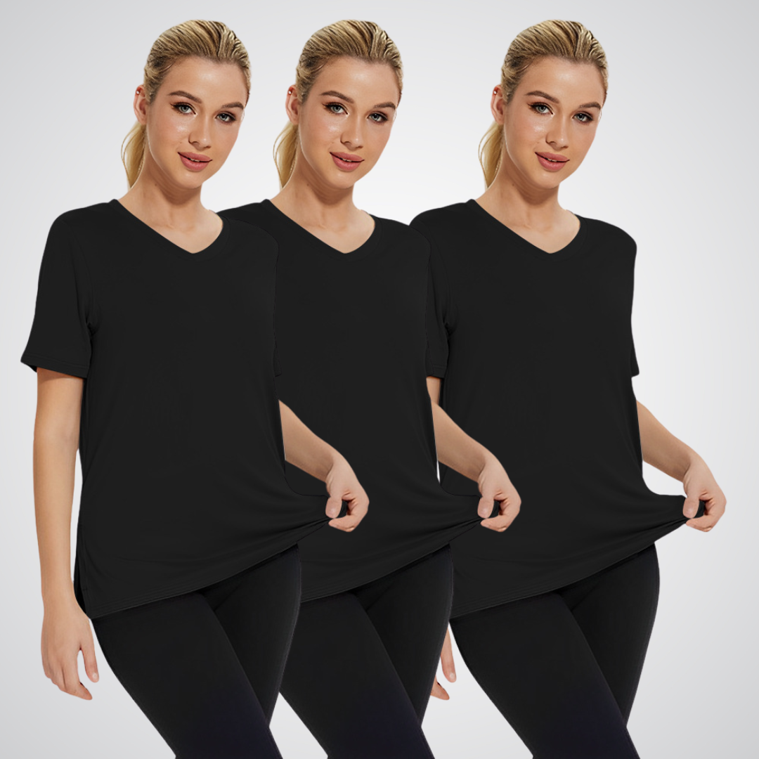 Selvica Casual Loose-Fit Tees 3-Pack