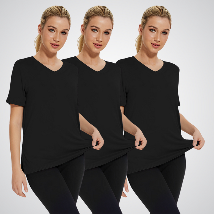 Selvica Casual Loose-Fit Tees 3-Pack