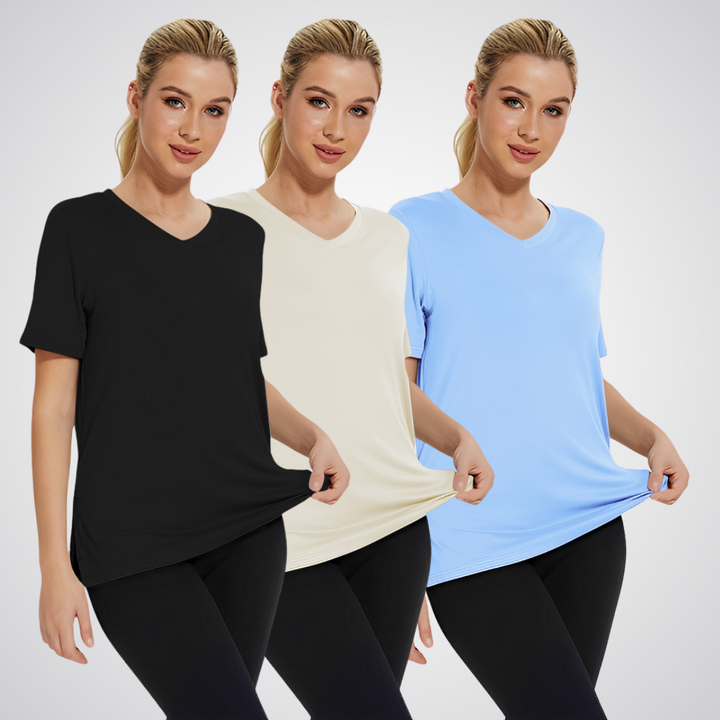 Selvica Casual Loose-Fit Tees 3-Pack