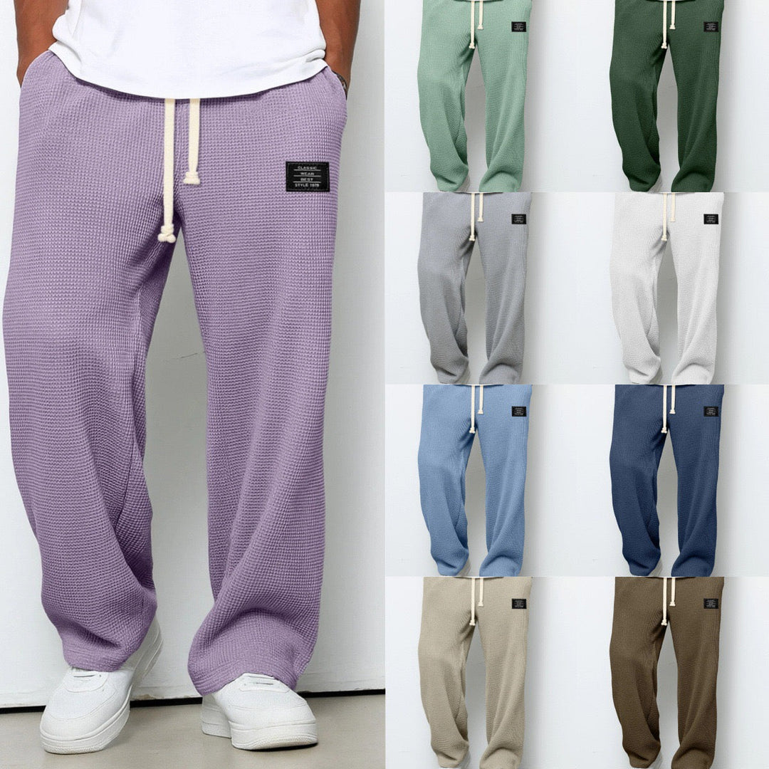 Samuel | Wide-Leg Drawstring Trousers