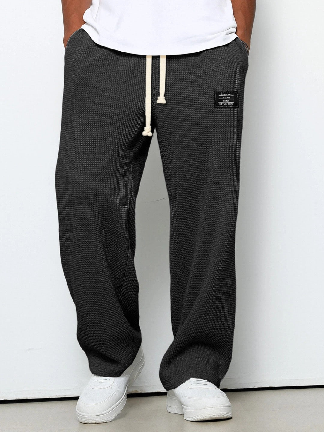 Samuel | Wide-Leg Drawstring Trousers