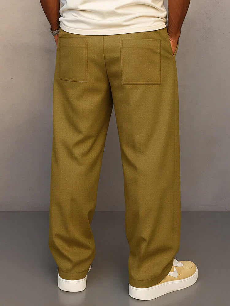 Jules | Relaxed Fit Smart Trousers