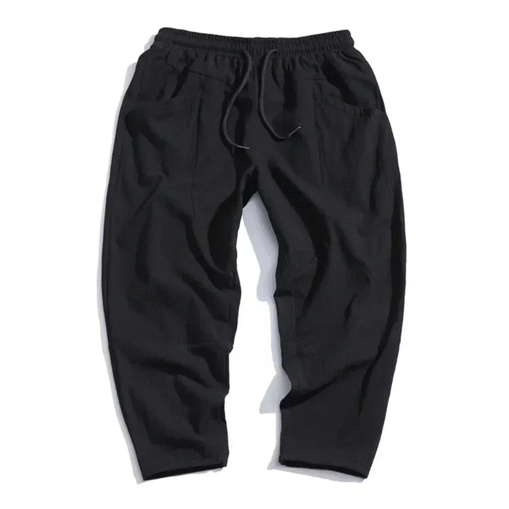 Jude™ | City Linen Ankle Trousers