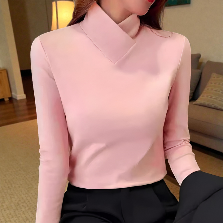 Liorisse | Sleek Turtleneck Sweater for Effortless Elegance