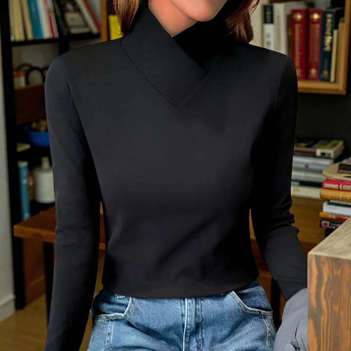 Liorisse | Sleek Turtleneck Sweater for Effortless Elegance