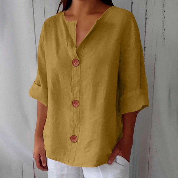 Irelie Relaxed Timeless Blouse — Effortless Everyday Chic