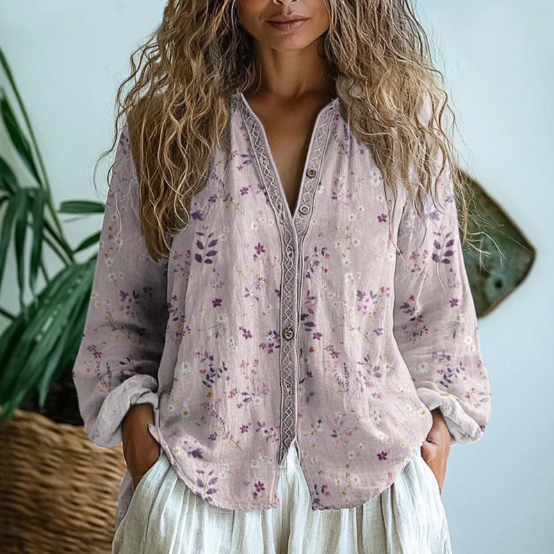Ferelinne | Chic Printed Blouse for Everyday Style