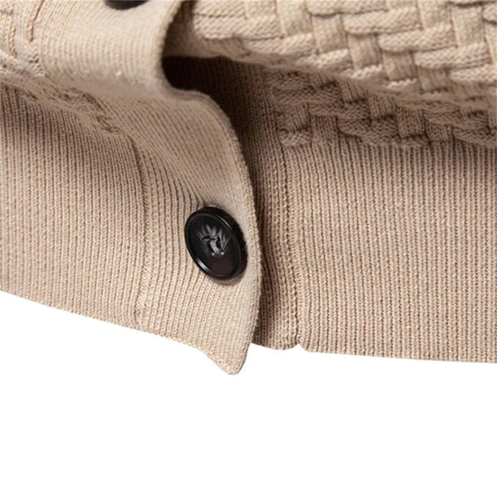 Alistair | Warm Men's Cardigan With V-Neck