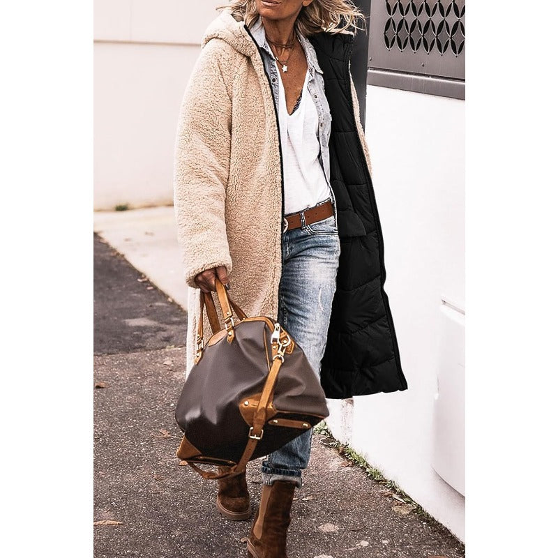 Camille | Elegant Reversible Coat For Women