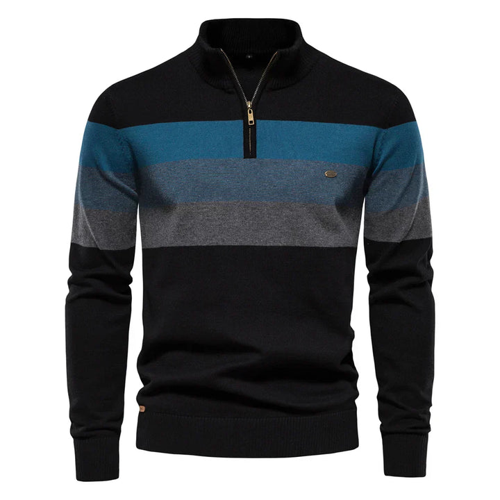 Zephyr | Stylish Sweater With Stand-Up Collar