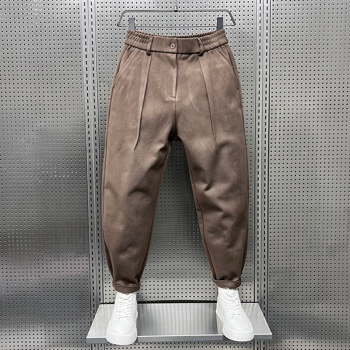 James™ | Elegant Mélange Trousers
