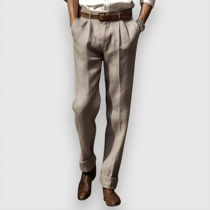 Leonard™ | Signature Linen Pants