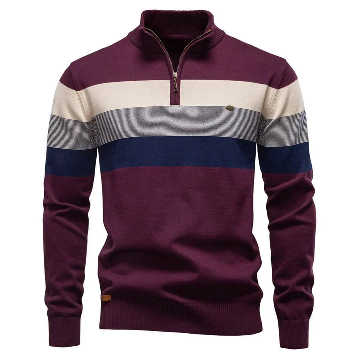 Zephyr | Stylish Sweater With Stand-Up Collar