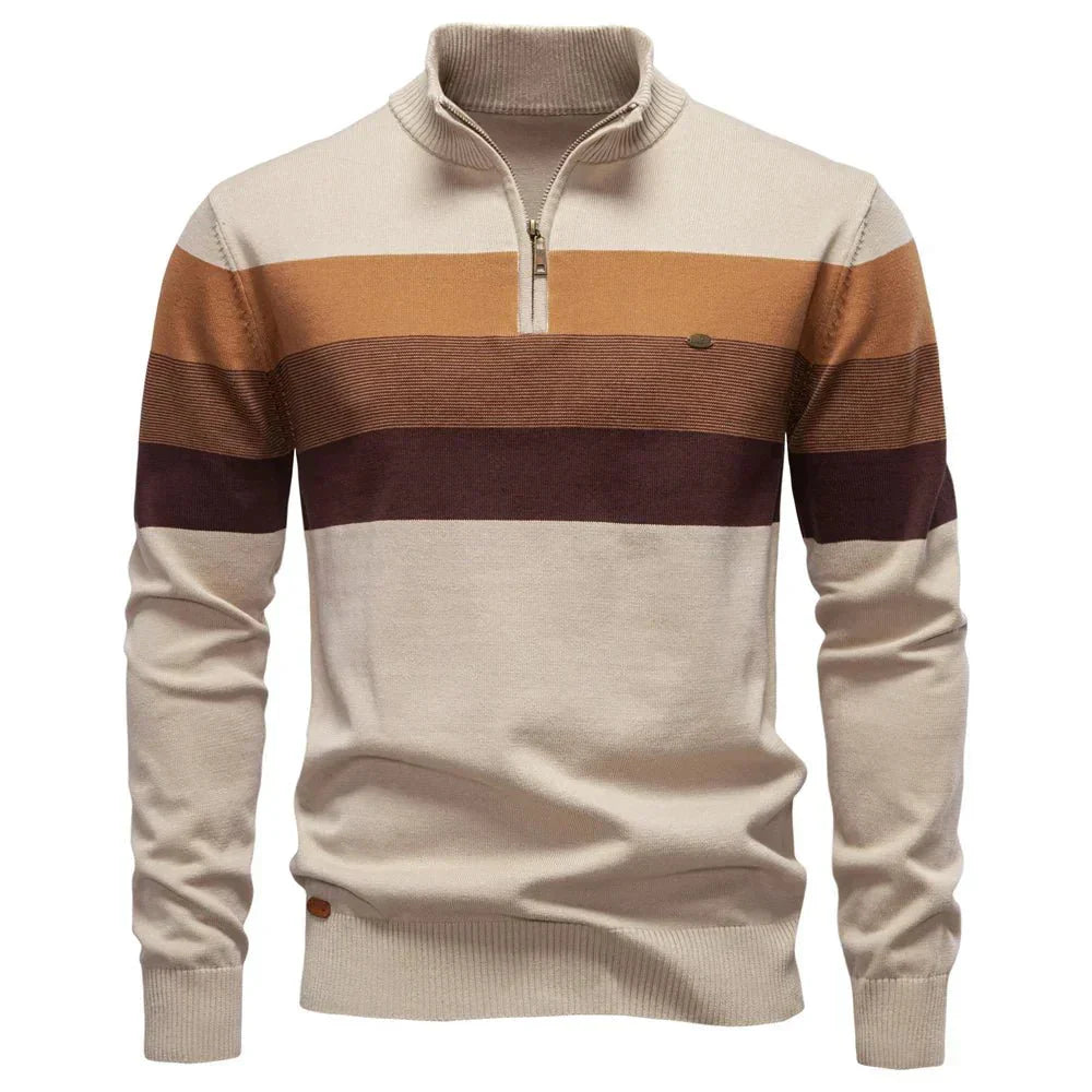Zephyr | Stylish Sweater With Stand-Up Collar