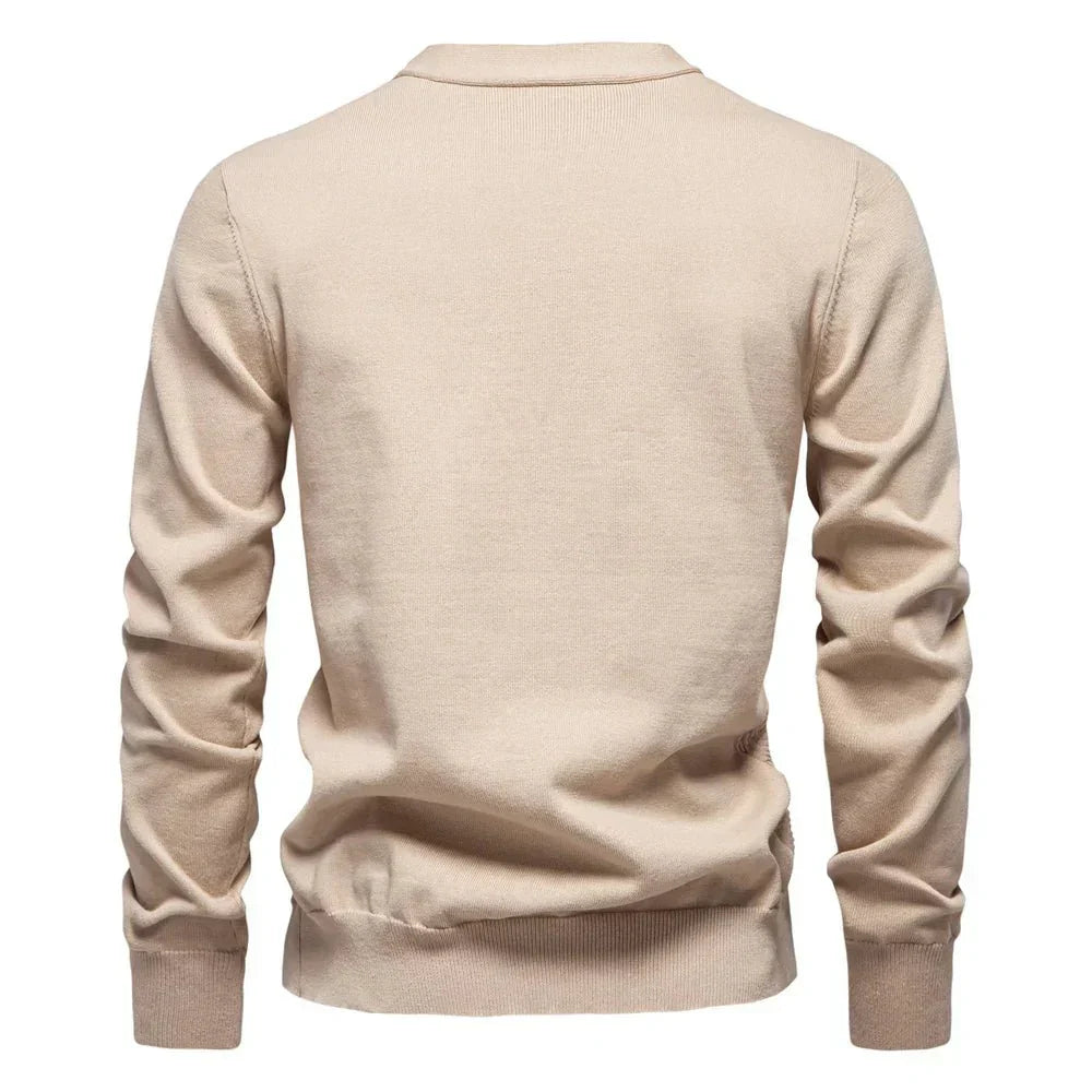 Alistair | Warm Men's Cardigan With V-Neck
