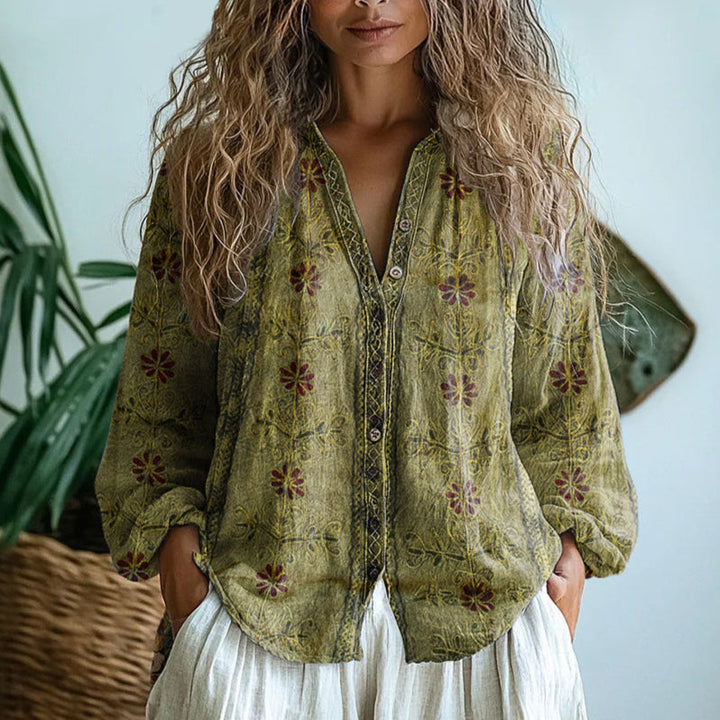 Ferelinne | Chic Printed Blouse for Everyday Style