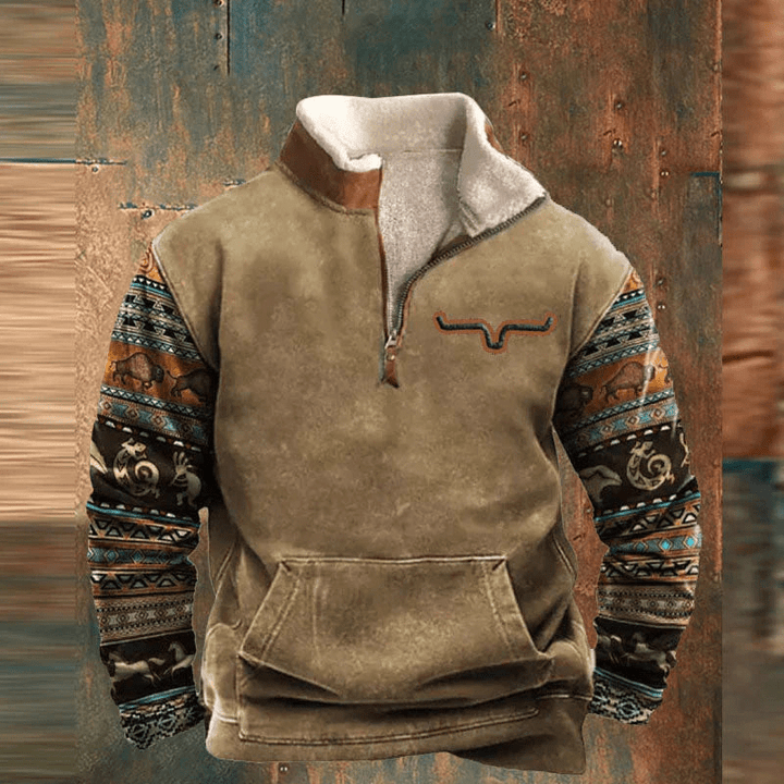 Daniel | Quarter Zip-Up Pullover
