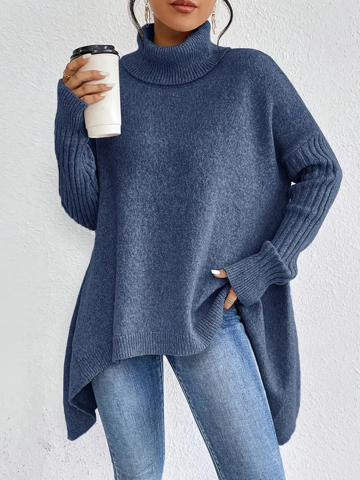 Evelienne | Elegant Long Turtleneck Sweater
