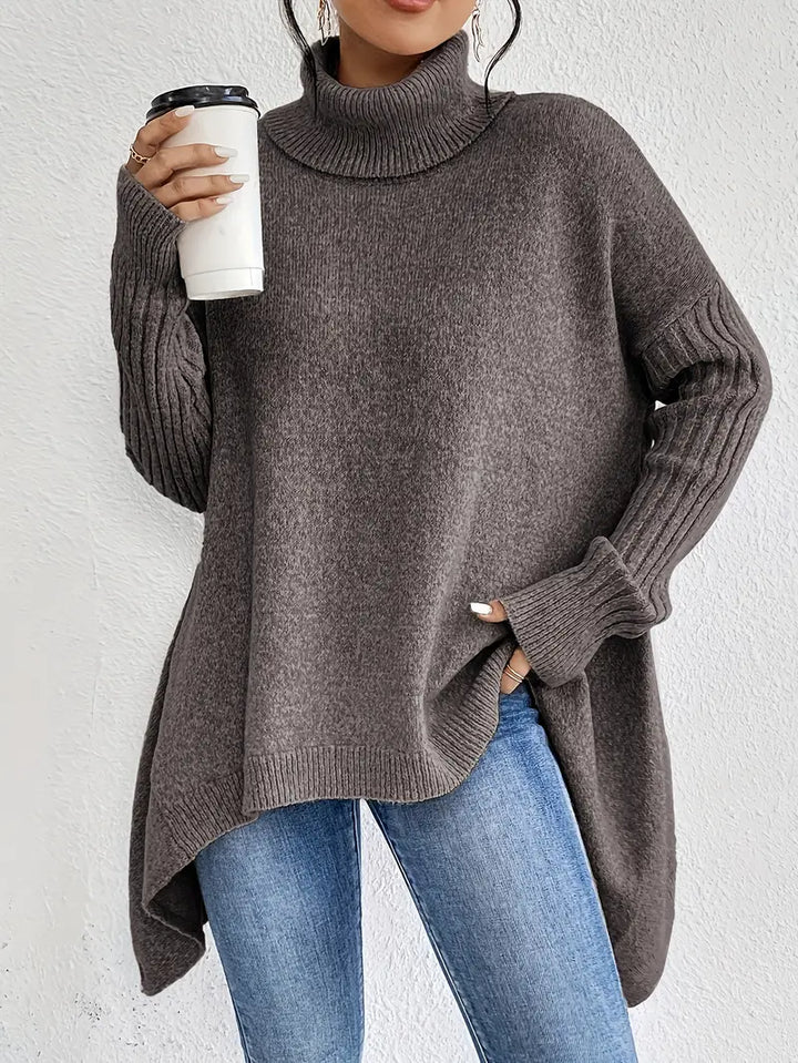 Evelienne | Elegant Long Turtleneck Sweater