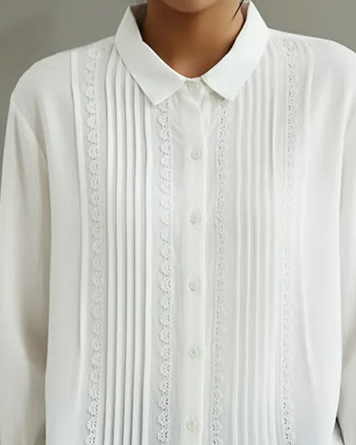 Patchessa | Exquisite Patchwork Blouse for Elegant, Timeless Style